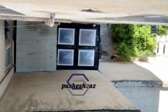 نورگیر حبابی-پوشش سقف حیاط خلوت