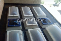 نورگیر حبابی-پوشش سقف حیاط خلوت