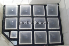 نورگیر حبابی-پوشش سقف حیاط خلوت