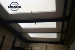 نورگیر حبابی-پوشش سقف حیاط خلوت