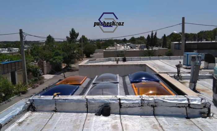 نورگیر حبابی-سقف حیاط خلوت