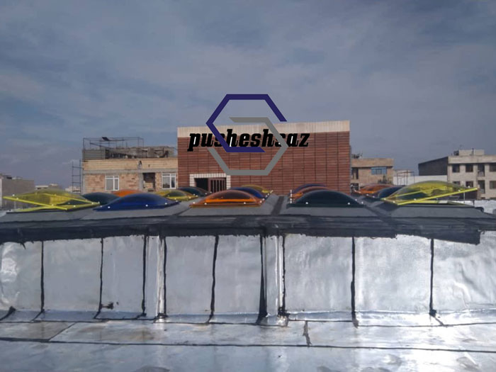 نورگیر حبابی-سقف حیاط خلوت