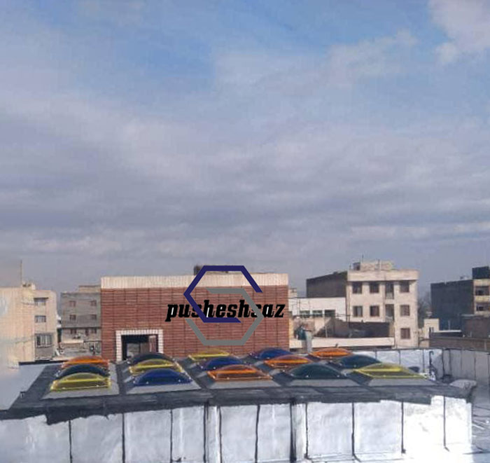 نورگیر حبابی-سقف حیاط خلوت