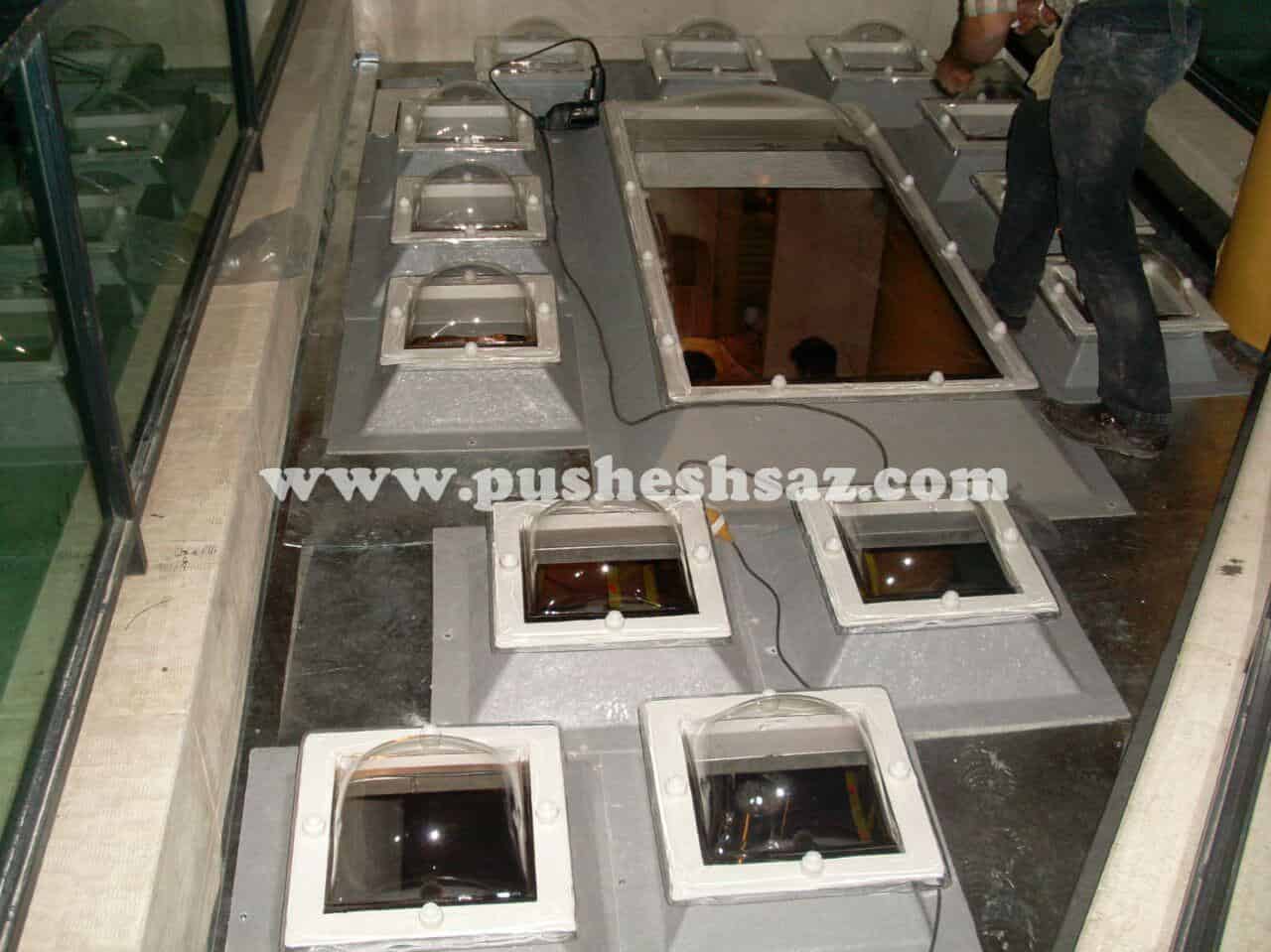 نورگیر سقفی-نورگیر حبابی