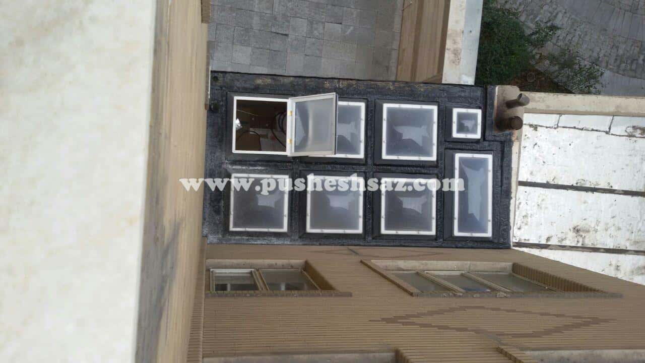 نورگیر حبابی-نورگیر حیاط خلوت