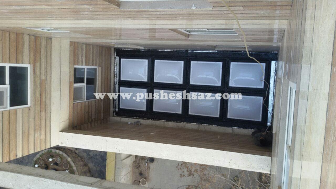 نورگیر حبابی-نورگیر حیاط خلوت