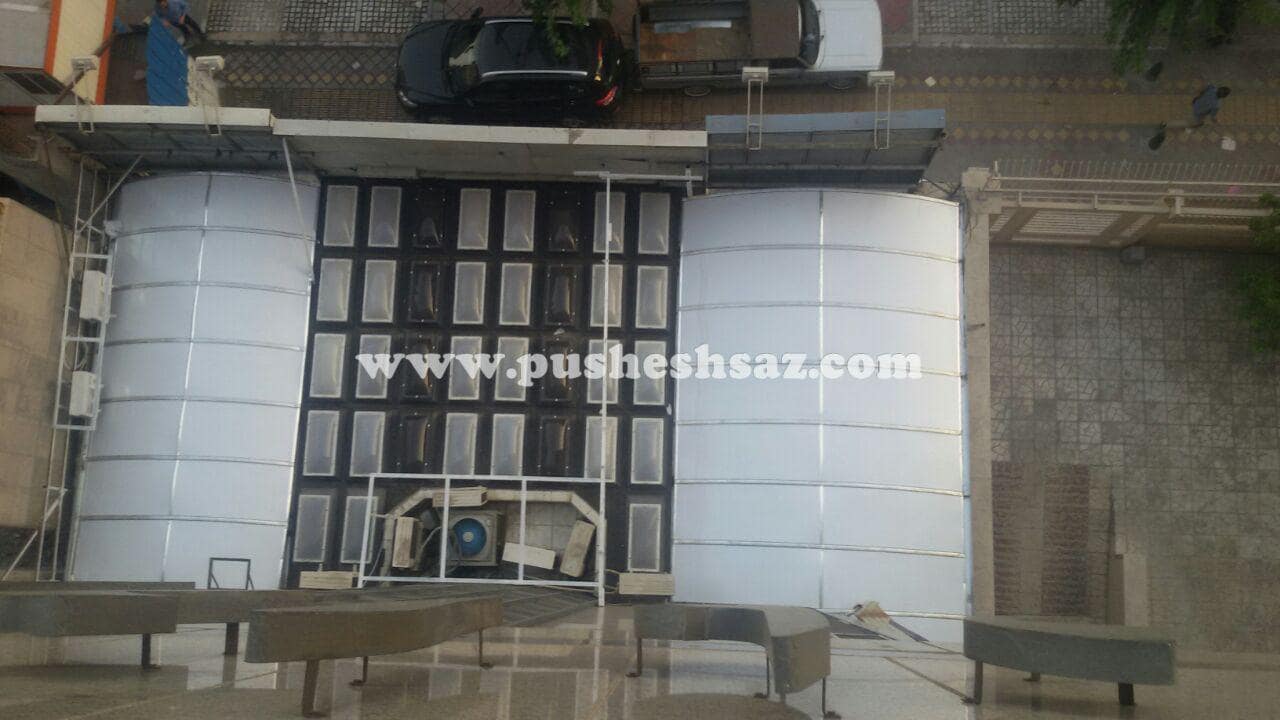 نورگیر حبابی-نورگیر حیاط خلوت