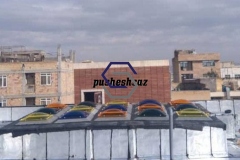 نورگیر حبابی-سقف حیاط خلوت