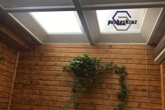 نورگیر حبابی-سقف حیاط خلوت