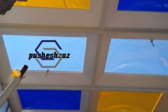 نورگیر حبابی-سقف حیاط خلوت