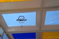 نورگیر حبابی-سقف حیاط خلوت