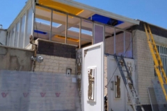 نورگیر حبابی-سقف حیاط خلوت