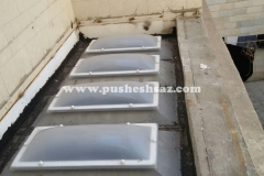 نورگیر حبابی-نورگیر حیاط خلوت