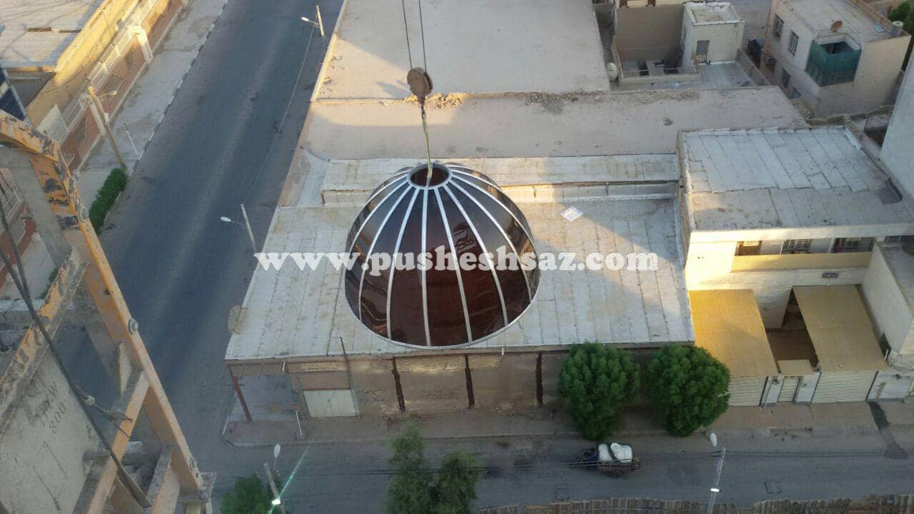 نورگیر سقفی-نورگیر حبابی