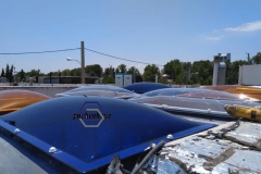 نورگیر سقفی-نورگیر حبابی