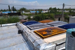 نورگیر سقفی-نورگیر حبابی