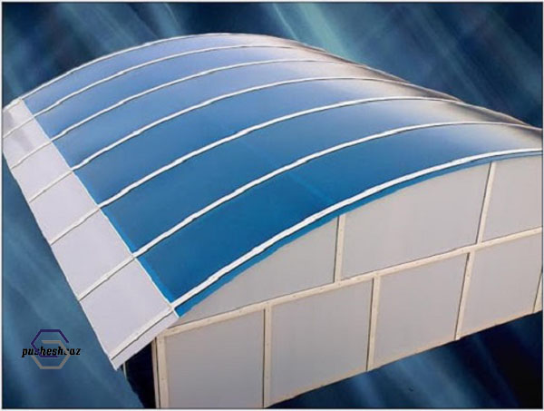 ورقه های پلی کربنات چند جداره در ساخت نورگیر سقفی