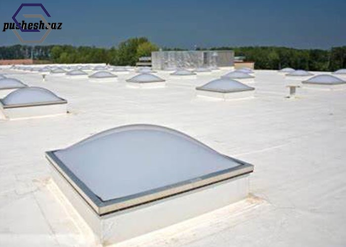 پوشش سقف نورگیر حبابی